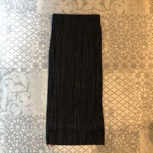 Ever New Melbourne Silver column midi skirt - 0